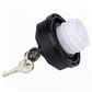 🔒 Tappo del serbatoio con chiusura a chiave – Ricambio diretto per il codice 7730047020, antifurto, tenuta di precisione, impedisce la fuoriuscita di vapori di carburante – Include 2 chiavi (compatibile con l'originale)