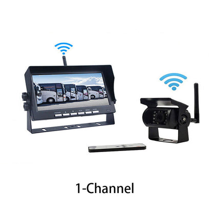 🖥️Sistema di telecamera di retromarcia wireless HD da 7 pollici💡