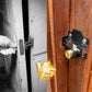 Serratura per cancello a scrocco lungo da 50/70 mm con 5 chiavi