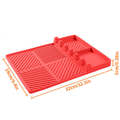 🔥 Organizza il tuo barbecue come un professionista con questo vassoio in silicone universale!