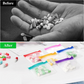 💊 7 Pcs Reusable Clear Pill Bags with Slide Lock 💡