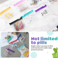 💊 7 Pcs Reusable Clear Pill Bags with Slide Lock 💡