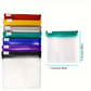 💊 7 Pcs Reusable Clear Pill Bags with Slide Lock 💡