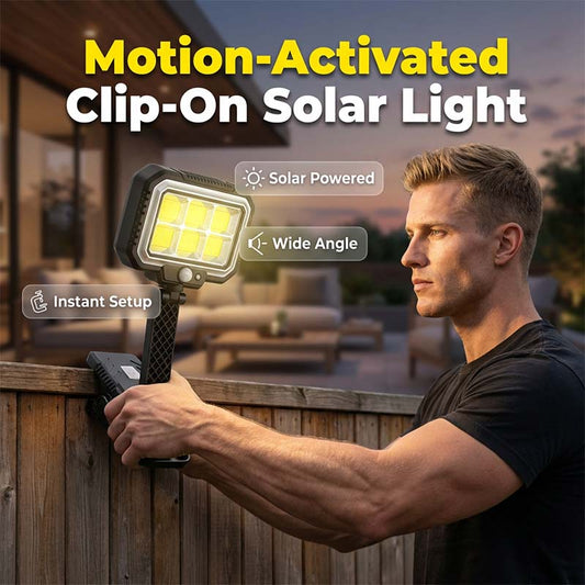 ✨ Illuminazione Solare Economica per Esterno💡Fissaggio Semplice su Ringhiere e Pali Senza Attrezzi