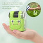 🐸 Microscopio Portatile Rana 80X per Bambini📱Si Fissa sul Cellulare per Foto, Doppia Luce LED+UV per Esplorare la Natura✨