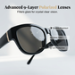🕶️👓 Sconto del 50%! Attenzione, portatori di occhiali: questi occhiali da sole oversize si infilano facilmente sopra i vostri occhiali da vista e vi faranno sembrare una star del cinema, senza costose clip-on e senza dover armeggiare con le lenti!