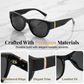 🕶️👓 Sconto del 50%! Attenzione, portatori di occhiali: questi occhiali da sole oversize si infilano facilmente sopra i vostri occhiali da vista e vi faranno sembrare una star del cinema, senza costose clip-on e senza dover armeggiare con le lenti!
