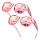 🕶️👓 Sconto del 50%! Attenzione, portatori di occhiali: questi occhiali da sole oversize si infilano facilmente sopra i vostri occhiali da vista e vi faranno sembrare una star del cinema, senza costose clip-on e senza dover armeggiare con le lenti!