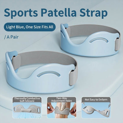 Fascia in silicone per rotula – supporto ammortizzante e traspirante 🦵