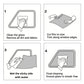 🔒✨ Pellicola Oscurante Multiuso – Privacy Immediata per Auto, Casa e Ufficio! 🚗🏠🏢 Blocca il 99% dei Raggi UV ☀️ – Tagliabile su Misura ✂️ – 6 Livelli di Oscuramento – 300 x 50 cm