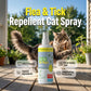 Spray repellente naturale contro pulci e zecche per gatti