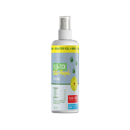 Spray repellente naturale contro pulci e zecche per gatti