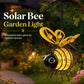 🐝 Ornamento solare da giardino in metallo – Decorazione creativa con luce calda e design affascinante per spazi esterni