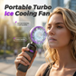 🌀💨 PROMO FLASH 50% ! Ventilatore Portatile 3 in 1 – Raffreddamento a Semiconduttore, 100 Velocità, Batteria 12h, Compatto, 4 Colorazioni, Perfetto per Campeggio & Viaggi 🔋