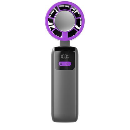 🌀💨 PROMO FLASH 50% ! Ventilatore Portatile 3 in 1 – Raffreddamento a Semiconduttore, 100 Velocità, Batteria 12h, Compatto, 4 Colorazioni, Perfetto per Campeggio & Viaggi 🔋