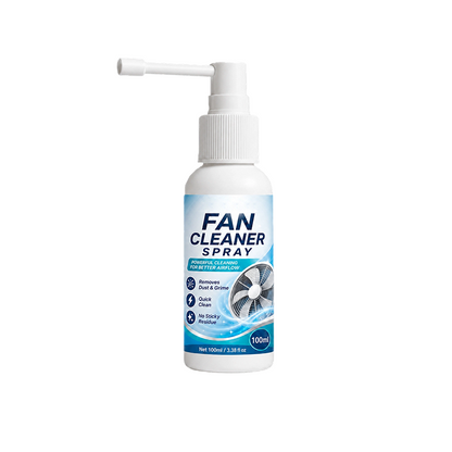 🧴 Spray Limpiador Multiusos para Ventiladores y Aire Acondicionado 💨 Desintegra Polvo y Grasa Sin Fregar, Boquilla Delgada para Zonas Difíciles, Devuelve el Brillo Original, Seguro para Plástico y Metal