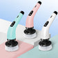 🧽Spazzola Elettrica per Pulizia 8-in-1 🏠 - 8 Testine Intercambiabili | 2 Velocità & Wireless | Ideale per Casa, Bagno e Cucina | Autonomia 90 min | 70% DI SCONTO 💦