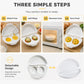 🍳Cuociomelette e Cuociuova 2 in 1 per Microonde 🥚 | Cottura Rapida, Superficie Facile da Pulire | Compatto, 4 Colori
