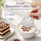 Stencil per decorazione di latte macchiato in acciaio inossidabile