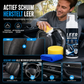 Kit Schiuma Detergente per Interni Auto in Pelle