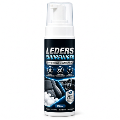 Kit Schiuma Detergente per Interni Auto in Pelle