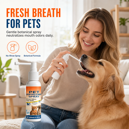 Pet Oral Care Spray & Breath Freshener
