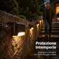 ☀️ Luci Solari da Esterno per Scale e Gradini 💡 | Faretti LED Segnapasso Impermeabili con Sensore 🌧️ | Per Ringhiere, Recinzioni, Terrazzi e Giardino 🏡