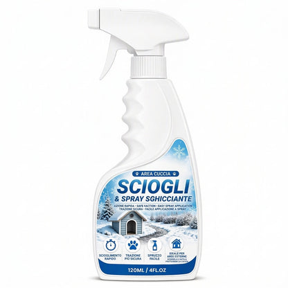 Spray Antighiacciante e Rompighiaccio per Esterni