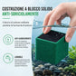 Filtro a carbone attivo cubo per purificazione dell'acqua dell'acquario