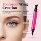 Eyeliner con Timbro a Doppia Punta, Penna Eyeliner Waterproof e Anti-Sbavatura, Applicazione Facile per un Effetto Cat Eye, Disponibile Nero e Marrone