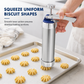 Kit Pressa Biscotti Fai da Te con 20 Dischi