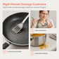 🥣 Mestolo da Cucina in Silicone Morbido per Pentole Antiaderenti 🍲 | Bordo Flessibile Antigraffio e Manico Lungo 30cm 🥄 | Termoresistente, Senza BPA per Zuppe e Salse ✨