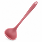 🥣 Mestolo da Cucina in Silicone Morbido per Pentole Antiaderenti 🍲 | Bordo Flessibile Antigraffio e Manico Lungo 30cm 🥄 | Termoresistente, Senza BPA per Zuppe e Salse ✨