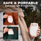 🐻 Scaldamani Magnetico Ricaricabile 2-in-1 a Forma di Orsetto (Set da 2) | 3 Livelli di Calore e Ricarica USB | Tascabile e Sicuro per Riscaldare Entrambe le Mani d'Inverno ❄️🔥