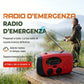 2+1 GRATIS，Spedizione Gratuita！📻 -50% DI SCONTO SUBITO!🔋Radio solare di emergenza portatile multifunzione⚡