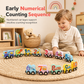 🚂 Trenino in Legno con Numeri Magnetici Montessori – Divertente Giocattolo per l'Apprendimento Precoce 🔢✨