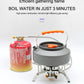 📢📢50% DI SCONTO!! ⏰Fornello a gas da campeggio – 5800W, accensione piezoelettrica, antivento 🔥