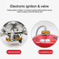 📢📢50% DI SCONTO!! ⏰Fornello a gas da campeggio – 5800W, accensione piezoelettrica, antivento 🔥