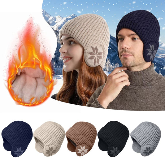 🎄Regalo di Natale🎅 ❄Set di sciarpe con berretto invernale e caldo cappello lavorato a maglia😍