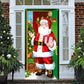 Decorazione natalizia per la porta d'ingresso